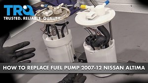How to Replace Fuel Pump 2007-12 Nissan Altima