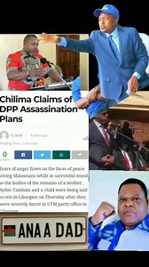 CHILIMA REVEALED DPP'S ASSASSINATION PLAN OVER HIS LIFE.... TODAY CHILIMA IS DEAD AND DPP IS THE BENEFICIARY OF HIS DEATH AS THEIR MAN DALITSO KABAMBE TOOK OVER THE UTM PARTY. DPP IS POISED TO WIN SEPTEMBER ELECTIONS USING CHILIMA'S DEATH. | Heavenly Screenshots-Mw