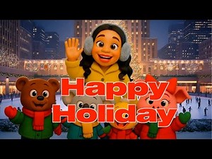 Lets Celebrate | Holiday Song | Holiday Music Video | Ms. Monica's Music