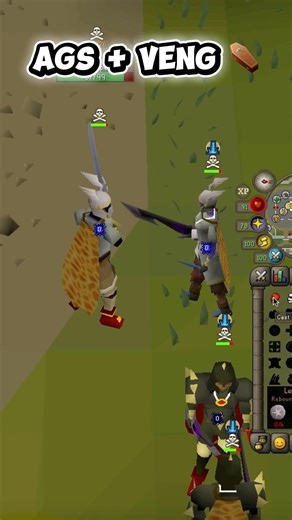 AGS + VENG ⚰️ #osrs #osrspk #osrspking #osrscommunity #runescape #runescapecommunity #oldschoolrs