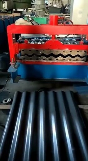 how to make corrugated metal sheet