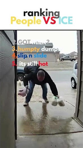 ranking people vs ice #fail #funny #wow