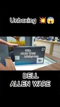 Dell Alienware Unboxing - The Ultimate Gaming Beast! 🛸 #dellalienware #alienwarer13gamer #shortvideo