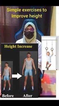 Improve your height with this simple exercises💥💪