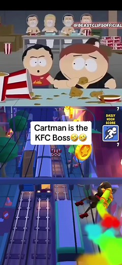 Cartman takes charge at KFC - Hilarious South Park Clip