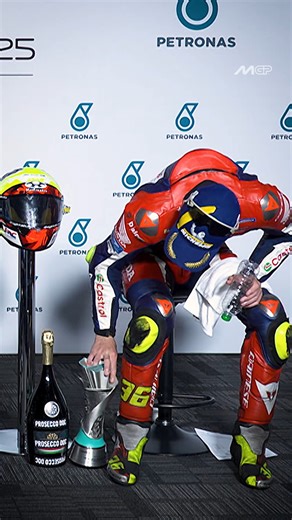 MotoGP™ on Instagram: "How NOT to celebrate your 3rd place: Joan Mir edition 🫢 #MalaysianGP 🇲🇾 #SeasonRecap #MotoGP"