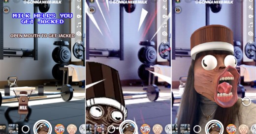 MilkPEP's New AR Lens Encourages Your Workout Journey