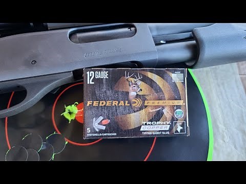 Federal Trophy Copper 300gr Sabot Slug Test W/ Remington 870 Special Purpose & Fully Rifled Barrel