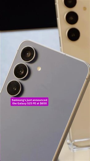 CNET First Look: Samsung Galaxy S25 FE