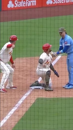 Bobby Witt Jr. faked out the runner to save a run