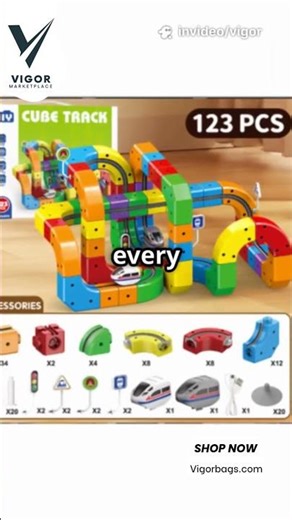 Magic Track Car Baby Racing Runway STEM Toy Set!