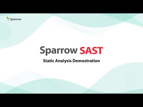 Sparrow SAST/SAQT-Demonstration Video