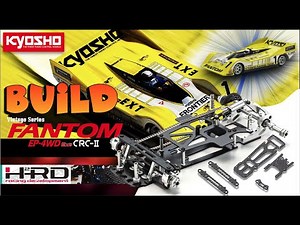 Carbon Chassis Upgrade & Building The New Kyosho Fantom CRC-II 1/12th RC Pan Car.