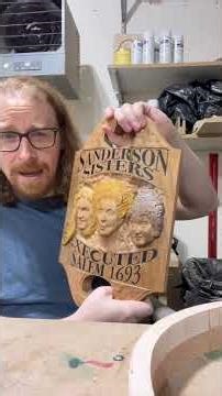 Hocus Pocus #woodworking #signs #luthier #customguitars #mandolin