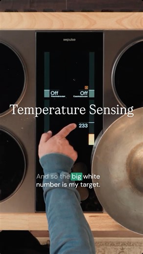 Impulse on Instagram: "No guesswork. No questioning. Impulse delivers the most precise temperature control available. #Induction #TemperatureControl #Kitchen"