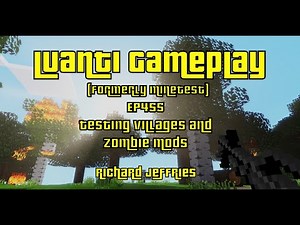 Luanti Gameplay EP455 Villages and Zombies