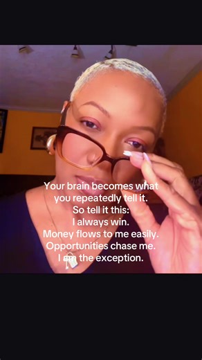 What you say becomes what you see. Reprogram your mind > Reprogram your life. Repeat daily: I AM THE EXCEPTION. 💎 Follow for more abundance codes   subconscious elevation. #manifestation #abundancemindset #subconsciousmind #quantumshifting #nlptechniques