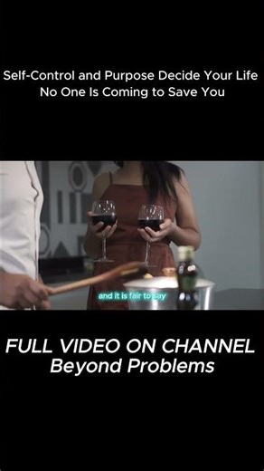 Self-Control and Purpose Decide Your Life — No One Is Coming to Save You. #existentialreflections