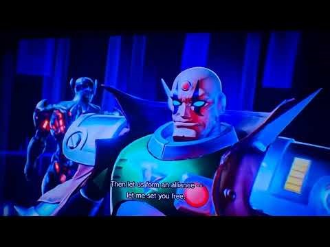 Ultron defeats thanos and takes the space stone and becomes ultron sigma