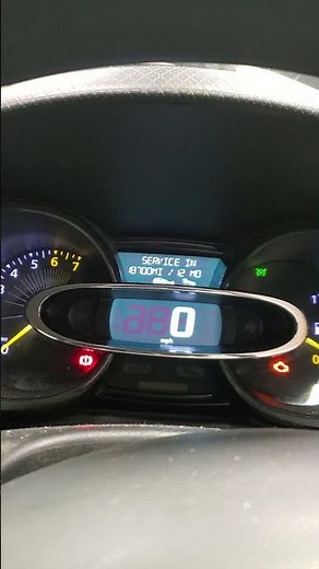 How to Reset service light Renault Clio 2013 2014 2015 2016