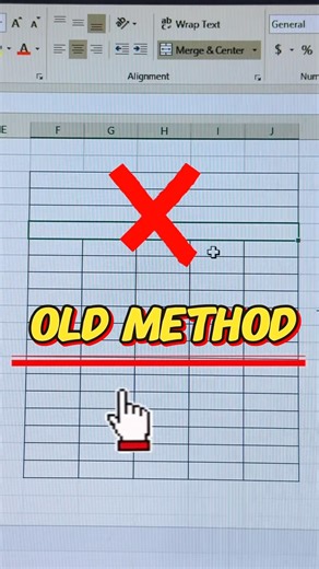 Excel Merge Tricks