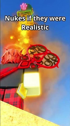 What If NUKES In Fisch Were Realistic😭 #roblox #robloxfisch #fisch