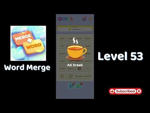 🧠 Word Merge Level 53 Answers | Step-by-Step Guide 🔠 | Go Answer