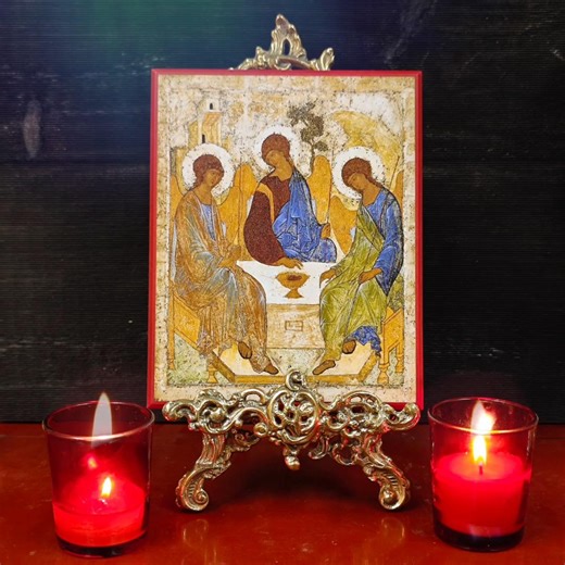 1K views · 27 reactions | Holy Trinity (Rublev) Icon One of the most...