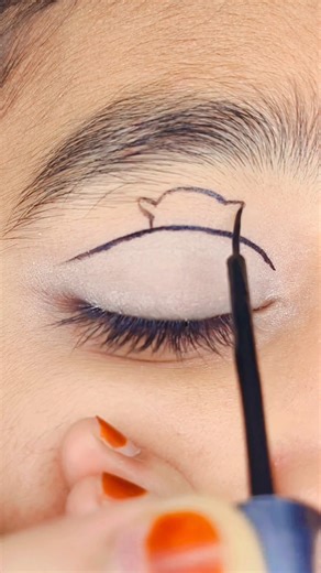 Teddy 🧸 eye makeup look 😍 #shorts #eyemakeup