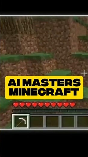 AI MASTERS Minecraft Without Prior Knowledge
