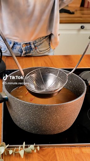 Delicious Homemade Soup Recipe in a Rustic Kitchen