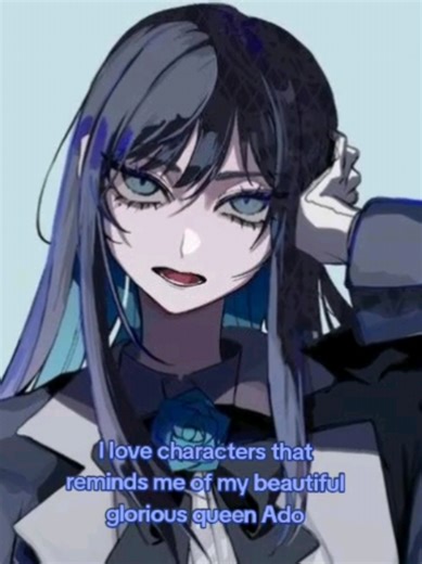 I need more characters that look like her oc🥹 #Ado #chando #utaite #jpop #facelesssinger