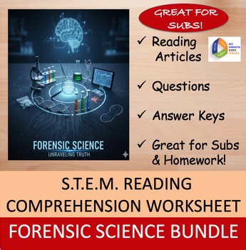 Forensic Science Science Essay & Questions Growing Bundle