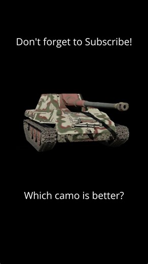 Waffenträger - which camo is better in War Thunder? 😎