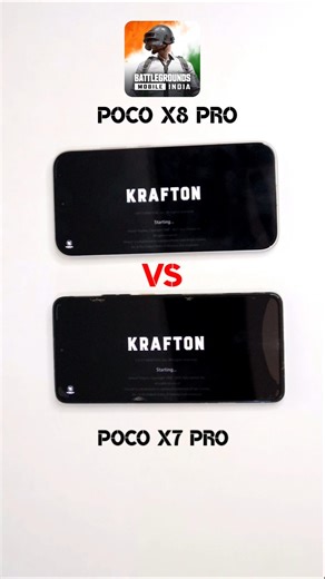 Poco X8 Pro Vs Poco X7 Pro Bgmi Speed Test 😱