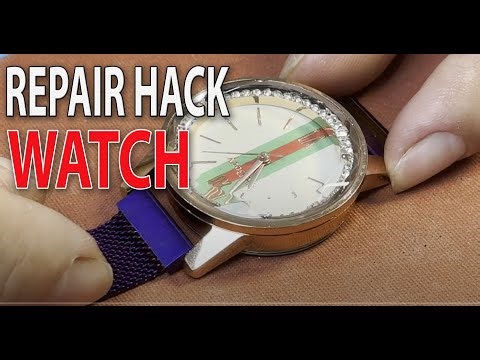 WATCH REPAIR HACK: Instantly Change a Watch Battery Like a Pro (No Tools Needed!)