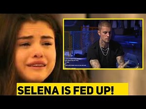 Justin Bieber Crying Over Selena Gomez in New Song – Fans Are SHOCKED!