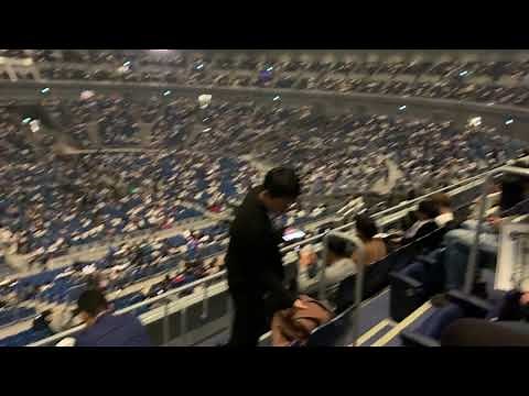横浜アリーナ スタンド 東5列 20番台