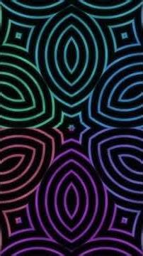 Deep Focus Flow: Colorful Dynamic Symmetry for Work and Study