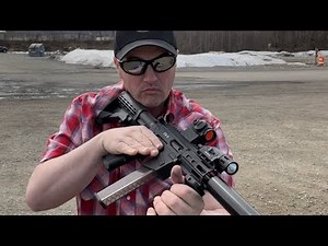Freedom Ordnance FX 9 / AR 9 SBR w/ Wish Solvent Trap now Suppressor First Shots