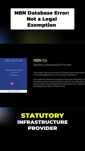 NBN Co: Your Right to Connection Under Law! #shorts