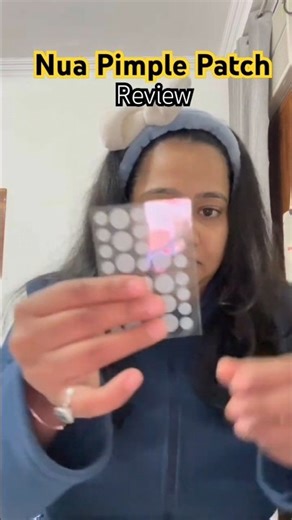 Nua Pimple patch review #skincaretips #skincarereview #pimple #skincare #unboxing #review #beauty
