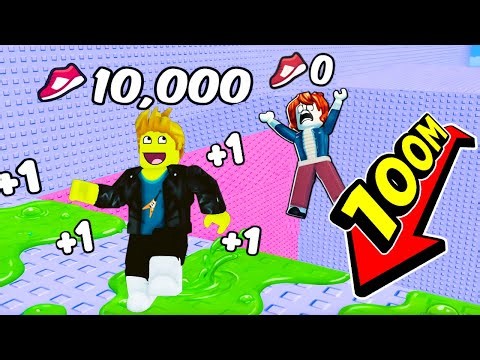 ROBLOX +1 Speed Per Step Tower Funny Moments (MEMES)
