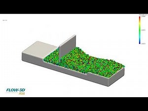 Powder Spreading Simulation | FLOW-3D AM