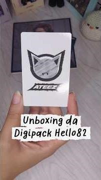 Unboxing: Digipack Golden Hour Part 4 #Ateez #KpopCollector #Atiny