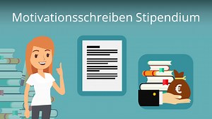 Motivationsschreiben Stipendium • So geht's!