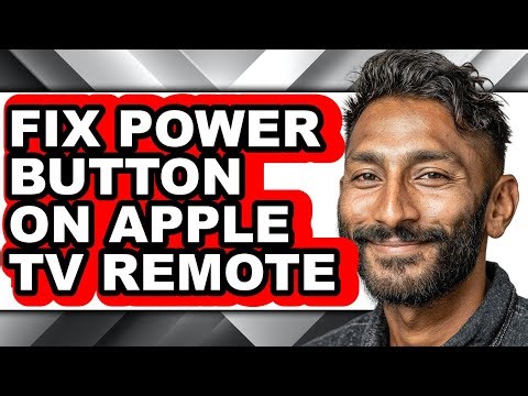 How to Fix Power Button on Apple Tv Remote - Step by Step