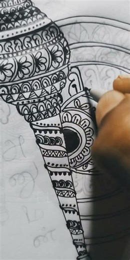 How to draw hanuman #art #mandalaart #mandala #hanuman #hanumanji #drawing #painting #how #howto