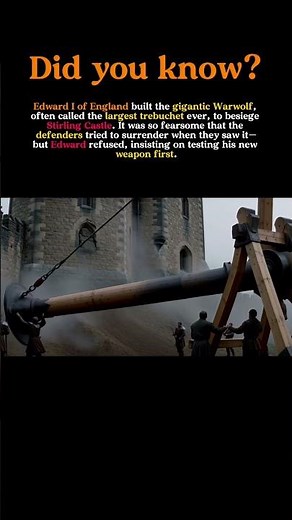 Warwolf: The Giant Trebuchet So Terrifying the Defenders Tried to Surrender
