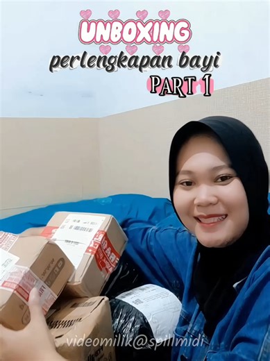 unboxing perlengkapan bayi newborn part 1 😍🔥 #perlengkapanbayi #perlengkapanbayibarulahir #newborn #bumilhappy #unboxing
